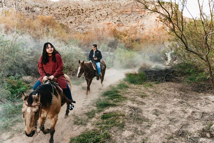 From Las Vegas: Desert Sunset Horseback Ride with BBQ Dinner - Ranch life before and after the ride: animals, camp vibes, and photos