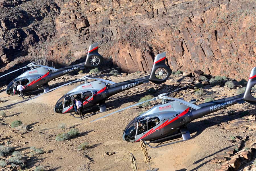 From Las Vegas: Grand Canyon Skywalk Express Helicopter Tour - Helicopter Comfort, Small Group Pace, and Live Pilot Narration