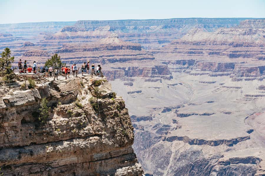 From Las Vegas: Grand Canyon South Rim Day Trip - The Route 66 drive: breakfast, water, and onboard energy