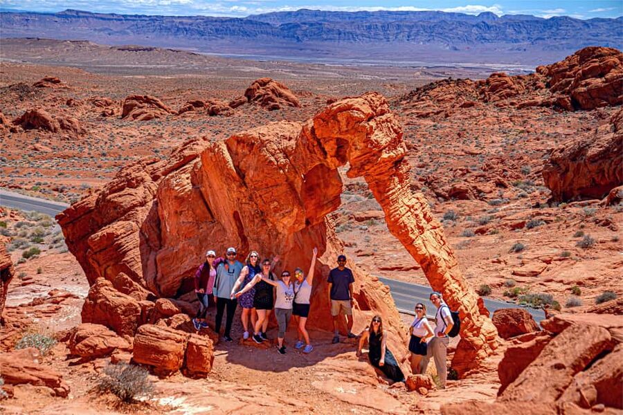From Las Vegas: Valley of Fire State Park Guided Day Tour - Beehive Rock and Atlatl Rock, the petroglyph moment