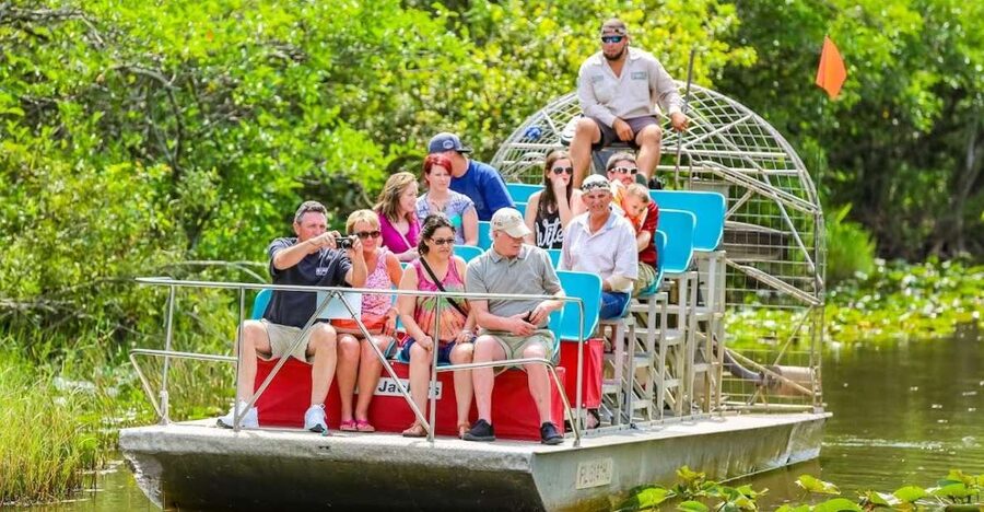 From Miami: Everglades Wildlife Show, Airboat & Bus Transfer - The Miami Double Decker segment, what you see and why it works
