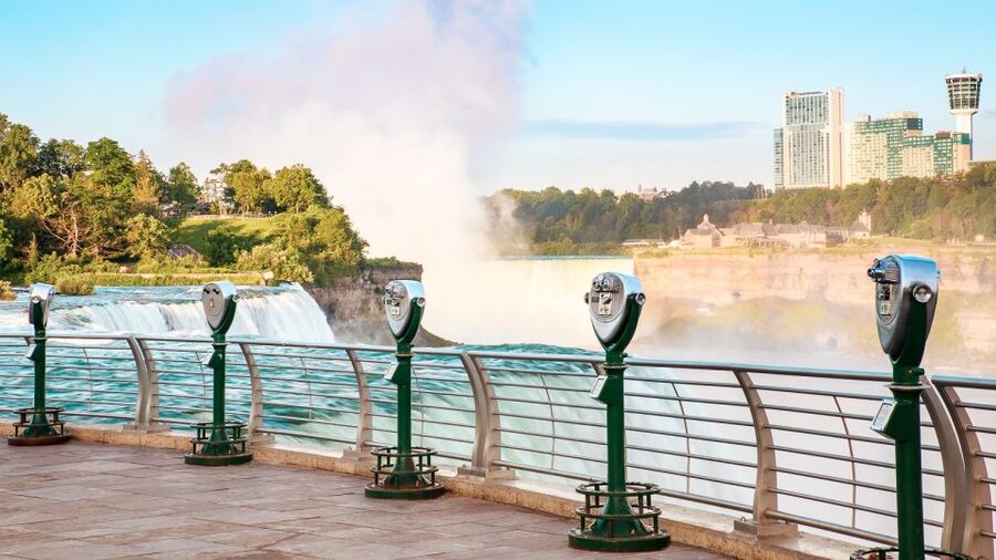 From NYC: Niagara Falls Full-Day Tour with Maid of the Mist - American Falls, Bridal Veil Falls, and Goat Island photo stops