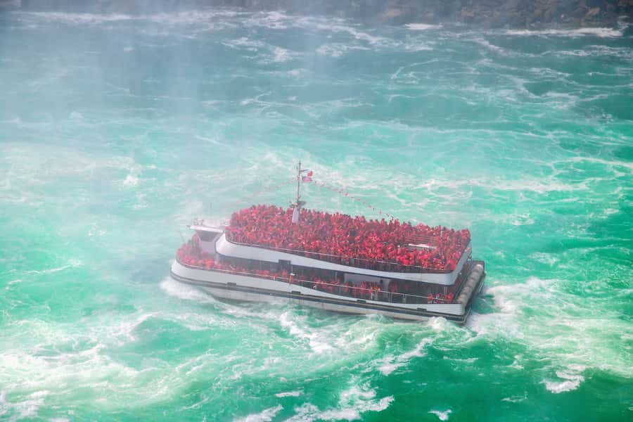 From NYC: Niagara Falls with Outlet Shopping, 2-Day Tour - American Falls and the islands: photos, viewpoints, and why timing helps