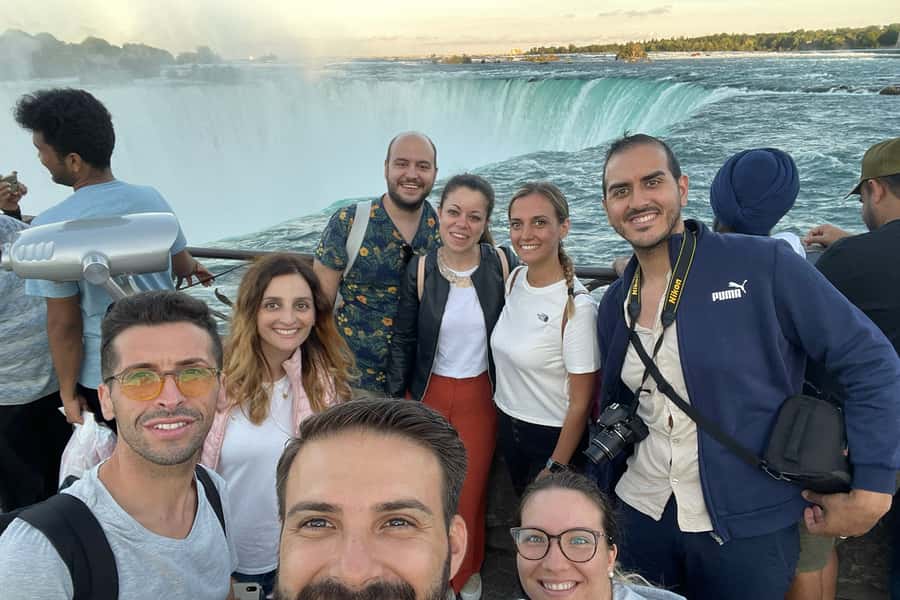 From NYC: Niagara Falls with Outlet Shopping, 2-Day Tour - Queen Victoria Park and the Canadian side, plus nighttime lights