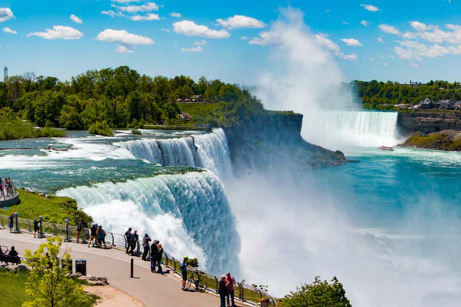 From NYC: Niagara Falls with Outlet Shopping, 2-Day Tour - Delaware Gap, Watkins Glen State Park, and Seneca Lake views