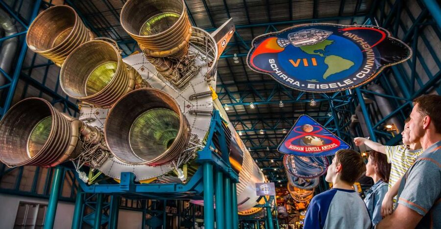 From Orlando: Kennedy Space Center Trip with Transport - Astronaut encounter, IMAX film, and the Shuttle Launch Experience