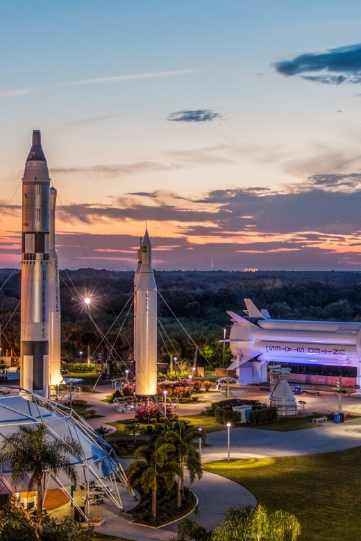From Orlando: Kennedy Space Center Trip with Transport - KSC Explore Bus: inside NASA gates for photo stops