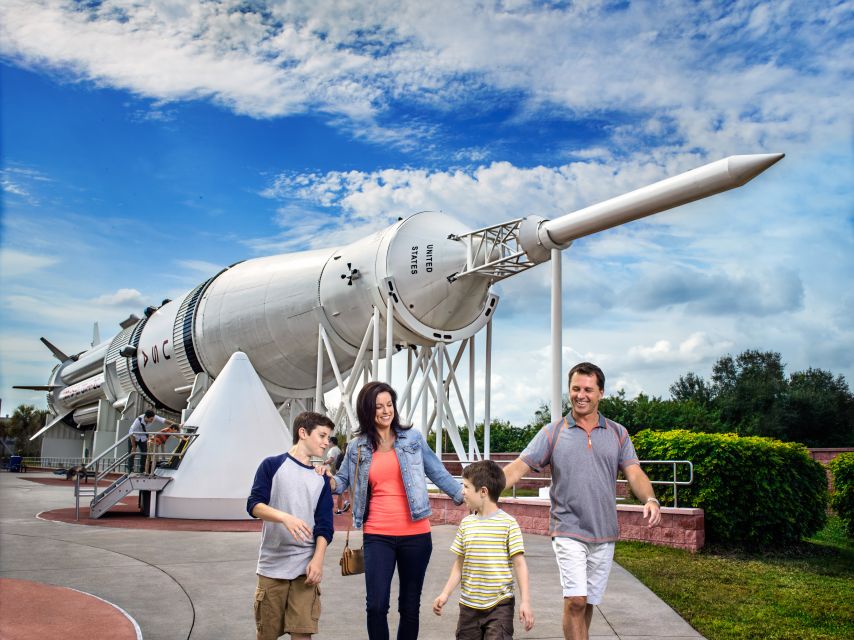 From Orlando: Kennedy Space Center Trip with Transport - Food options: the $15 voucher and on-site card value