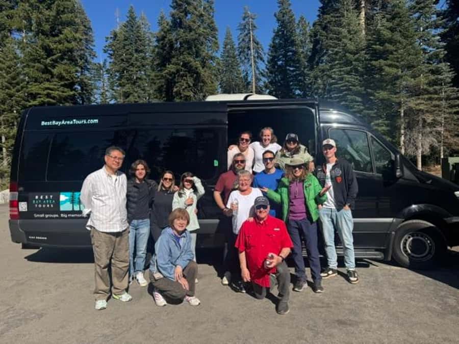 From SF: Yosemite Day Trip with Giant Sequoias Hike & Pickup - Tunnel View to Bridalveil Falls, the classic Yosemite intro that actually works