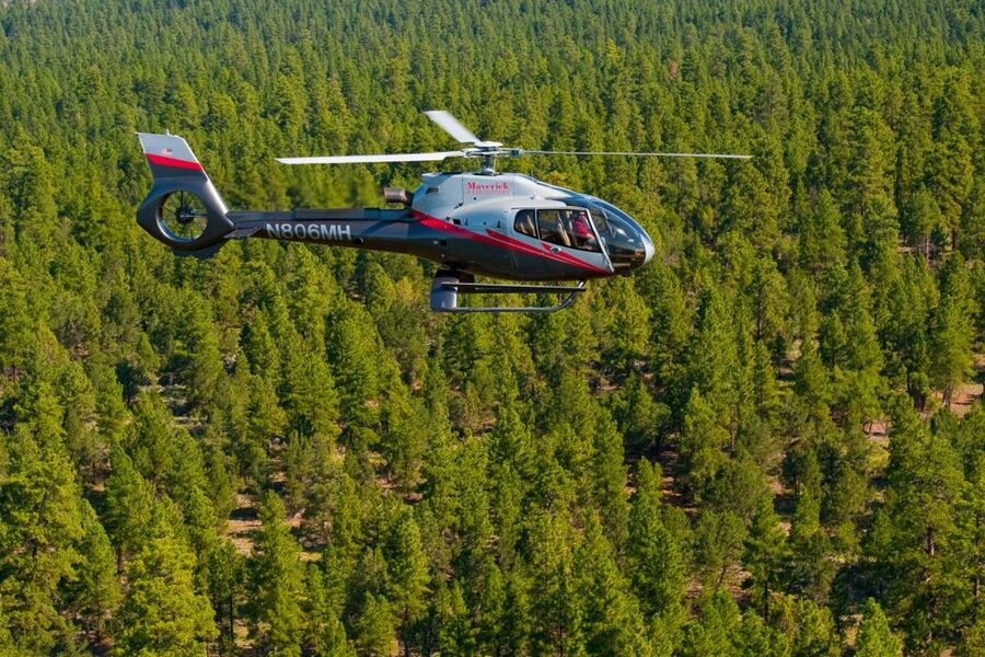 From South Rim: Grand Canyon Spirit Helicopter Tour - Point Imperial and Marble Canyon: the canyon map gets clearer