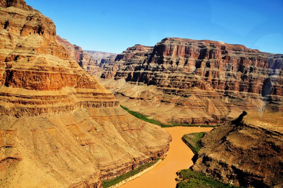 From South Rim: Grand Canyon Spirit Helicopter Tour - The North Rim climb: seeing more than just the edge