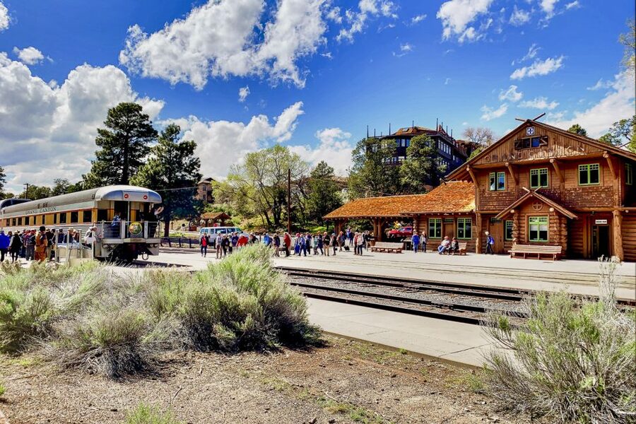 From Williams: Grand Canyon Railway Round-Trip Train Ticket - Why this train format works better than driving for some people
