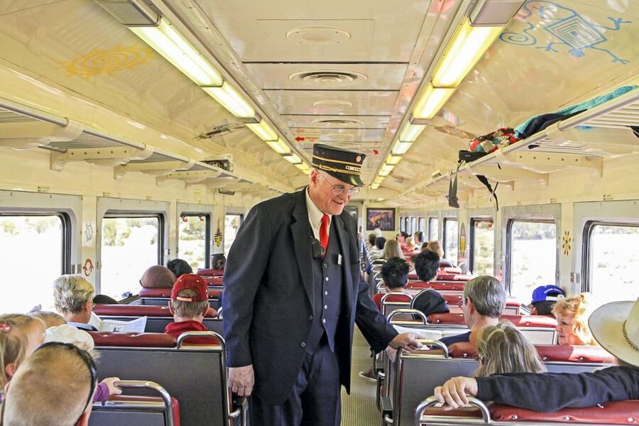 From Williams: Grand Canyon Railway Round-Trip Train Ticket - Tickets and timing: what to have ready