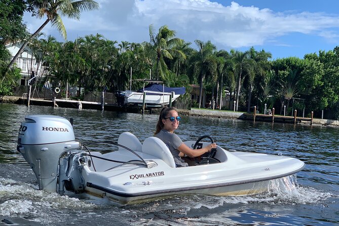 Ft. Lauderdale Mini Powerboat Rental. Canal, Yacht, Mansion Tour - Key highlights worth knowing