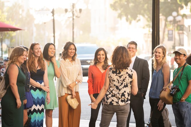 Gaslamp Quarter Food and Drink Tour: Brothels, Bites & Booze - Stop One: Gaslamp Quarter’s Historic Heart, Port Roots, and Prohibition-Era Scandal