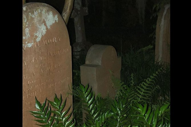 Ghosts of Charleston Night-Time Walking Tour with Unitarian Church Graveyard - Key things to know before you go