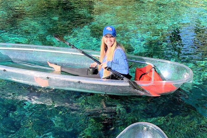 Glass Bottom Kayak Eco Tour through Rainbow Springs - How the route works: State Park sights, then Rainbow River time