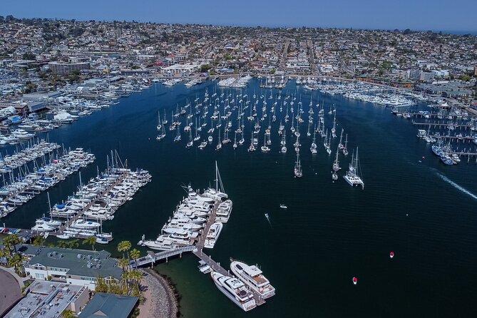 Glow Nightime Pedal Boat Rental in San Diego Bay - What you see from San Diego Bay at night