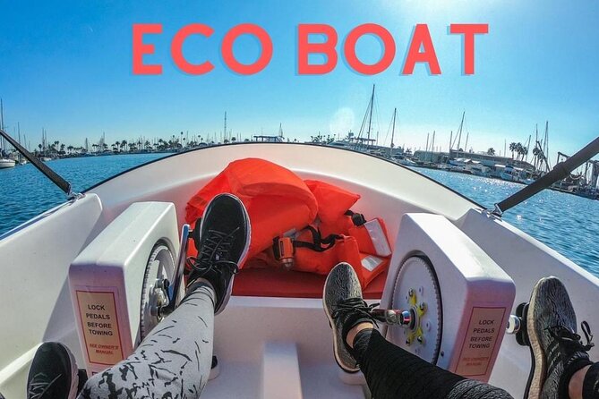Glow Nightime Pedal Boat Rental in San Diego Bay - The glow experience: lights, disco ball, and Bluetooth playlists