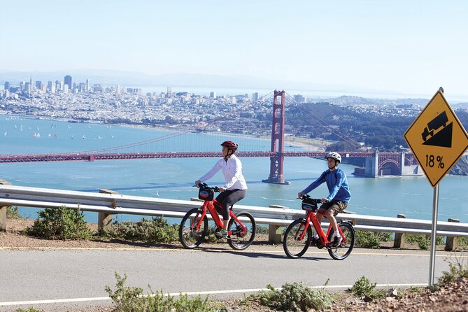 Golden Gate Bridge Guided Bicycle or E-Bike Tour from San Francisco to Sausalito - Waterfront to Fort Mason: the first scenic stretch