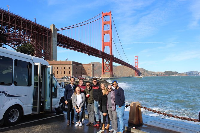 Golden Gate Bridge Muir Woods Sausalito with Optional Alcatraz - Golden Gate Bridge: Short Stop, Big Payoff