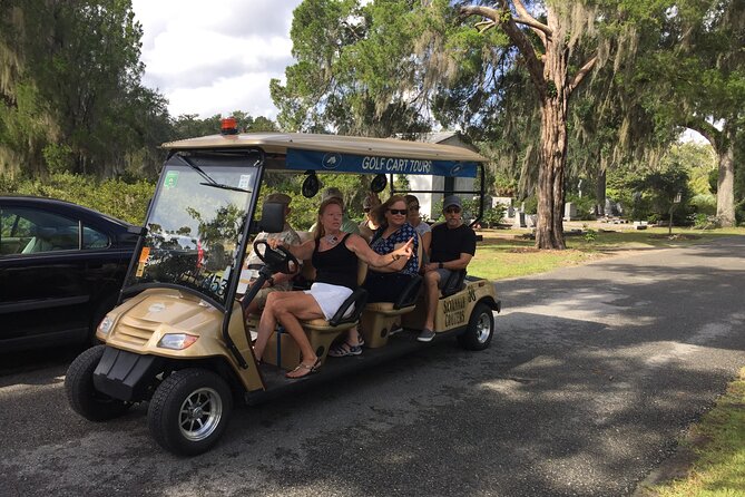 Golf Cart Tours, Bonaventure Cemetery Savannah Cruzers - Guides make the difference, from Eden and Sarah to Connie and Nancy