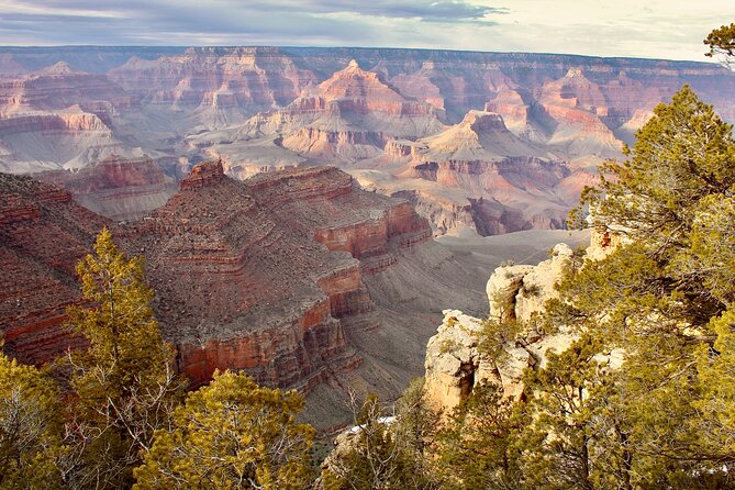 Grand Canyon National Park South Rim Small Group Bus Tour - Bright Angel Point: longer views, more strolling, and gift-shop energy