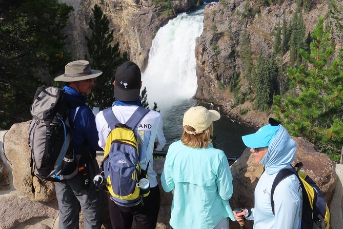 Grand Canyon of the Yellowstone Rim and Loop Hike with Lunch - Stop 2: Upper Falls, quick and iconic
