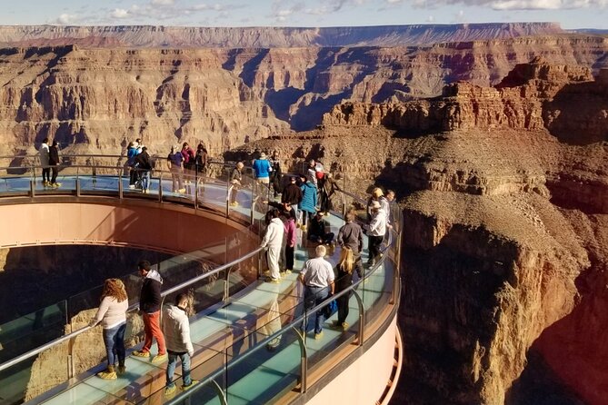 Grand Canyon West + Hoover Dam Photo Stop + Optional Skywalk Tour - What You Really Get: Eagle Point, Guano Point, and the Optional Skywalk