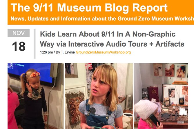 Ground Zero Museum Workshop Tour - Who should book this Ground Zero Museum Workshop tour
