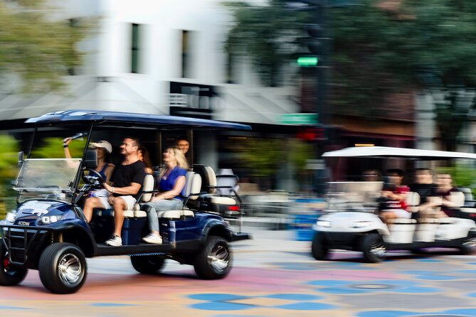 Guided St. Pete Sightseeing Tour in Deluxe Street Legal Golf Cart - A Deluxe Golf Cart Tour That Gives You St. Pete Fast