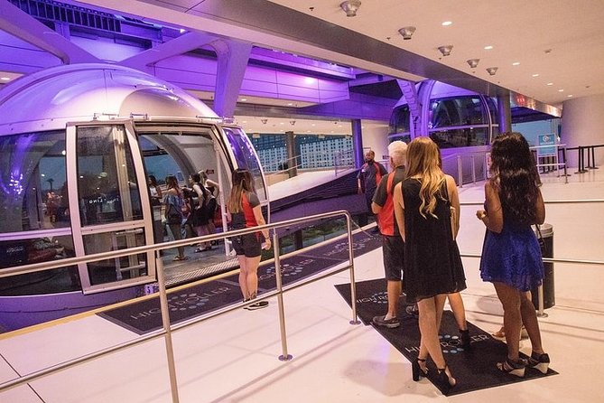Happy Half Hour on The High Roller at The LINQ - High Roller Happy Half Hour: 550 feet, 30 minutes, and a built-in bar