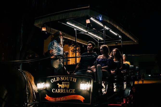 Haunted Evening Horse and Carriage Tour of Charleston - From 14 Anson St: what the check-in moment is like