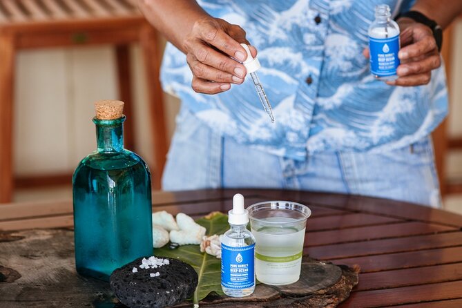 Hawaiian Salt Farm Tour in Kona - The optional deep ocean foot soak (and why people love it)