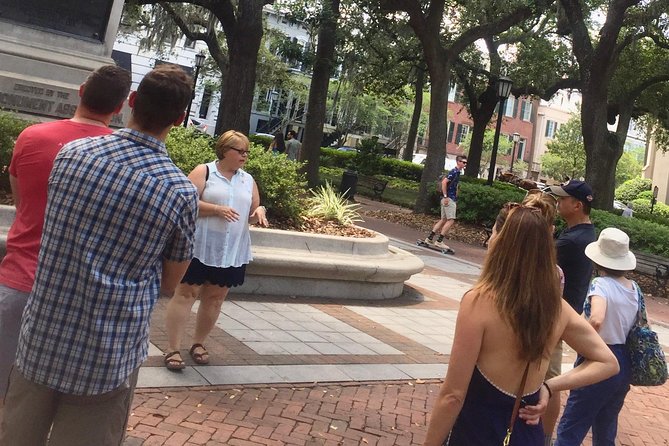 Heart of Savannah History Walking Tour - 2hr - Sorrel Weed House, gray-brick details, and a haunting mood