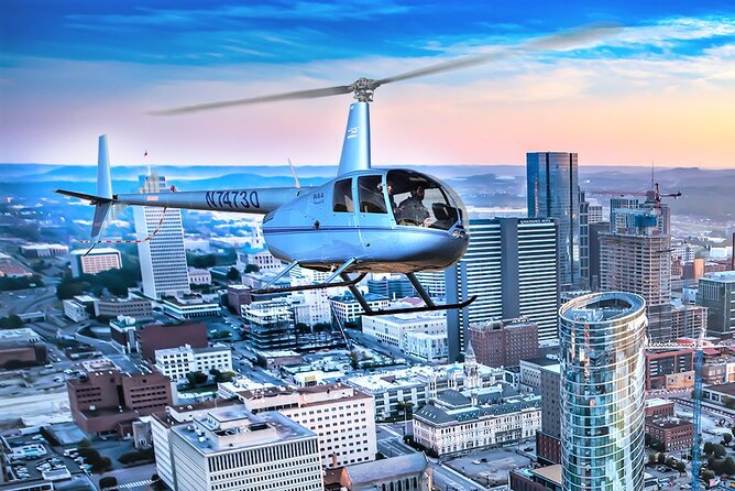 Helicopter Tour of Downtown Nashville - Tune Airport to takeoff: what the experience feels like on the ground