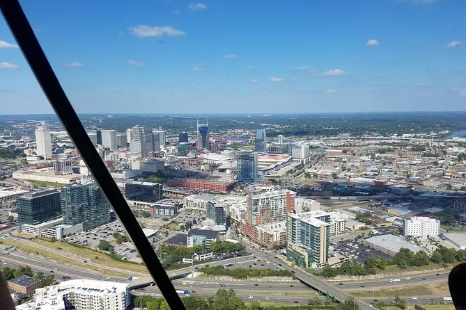 Helicopter Tour of Downtown Nashville - Ryman, State Capitol, and other landmarks you catch along the way