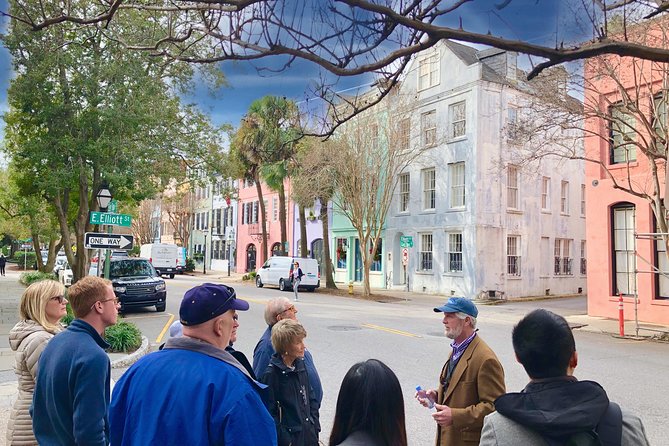 Hidden Alleyways and Historic Sites Small-Group Walking Tour - Rainbow Row: long Georgian row houses, no ticket needed