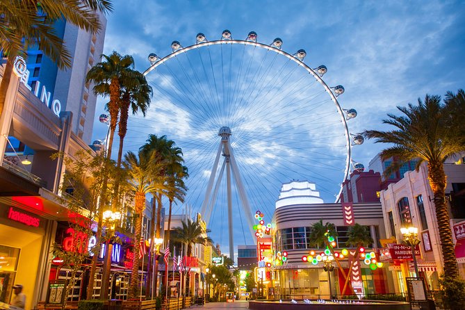 High Roller Wheel Admission Ticket at The LINQ - Finding the ride on the Strip, and using your mobile ticket