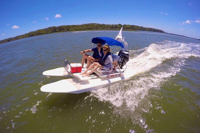 Hilton Head Island Guided Water Tour by Creek Cat Boat - Where you go: Harbour Town, the lighthouse area, and the 25-mile loop