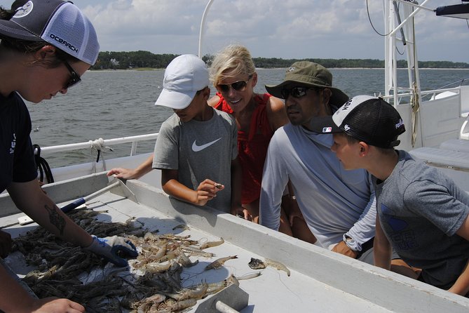 Hilton Head Shrimp Trawling Boat Cruise - The trawl experience: seeing the Lowcountry food web in action