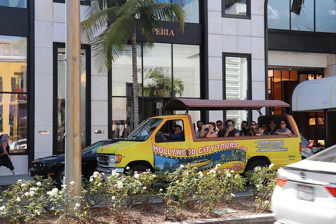 Hollywood and Celebrity Homes Bus Tour - Rodeo Drive and the Sunset Strip: Designer Streets Plus Comedy and Rock Legends