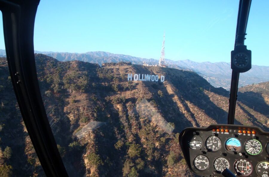 Hollywood & Beverly Hills Celebrity Helicopter Tour - Hollywood Bowl and Warner Bros. Studios: Studio Sightseeing Without Studio Lines
