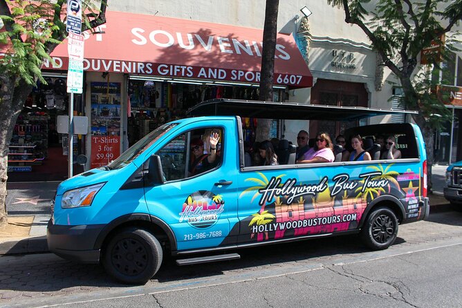 Hollywood, Beverly Hills & Celebrity Homes Tour by Open Air Bus - Key points before you ride