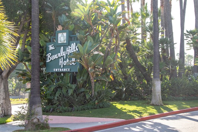 Hollywood Open Bus Tours - West Hollywood TV filming energy and the Sunset Strip at night-in-the-day level