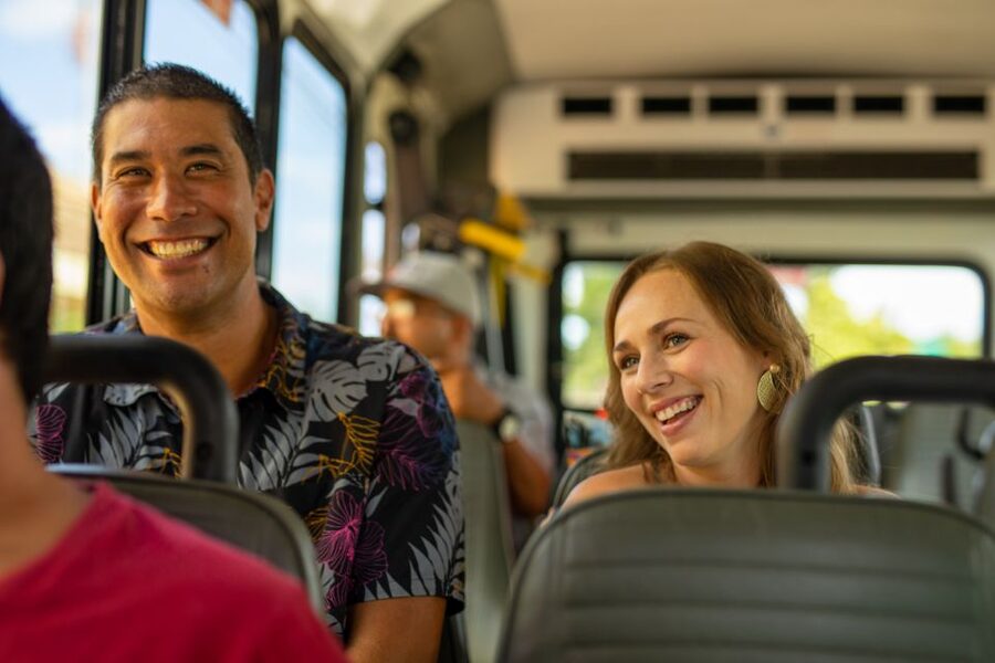 Honolulu: Oahu Island Full-Day Guided Tour by Bus with Lunch - Getting picked up in Waikiki and Kahala, then settling into a roomy bus