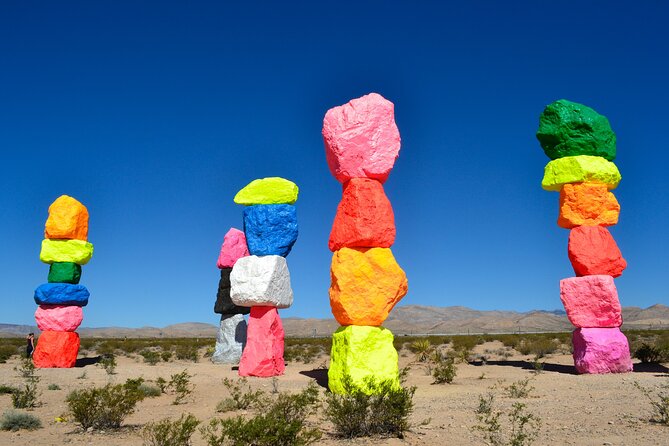 Hoover Dam Walk-On-Top Tour w/ Seven Magic Mountains & Vegas Sign - Price and value: $79.99 that mostly saves you effort