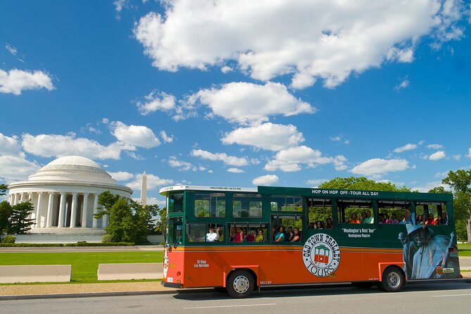 Hop-On Hop-Off 21 Stop Trolley Tour + Arlington Cemetery Tour - Price and value: what $59.45 gets you
