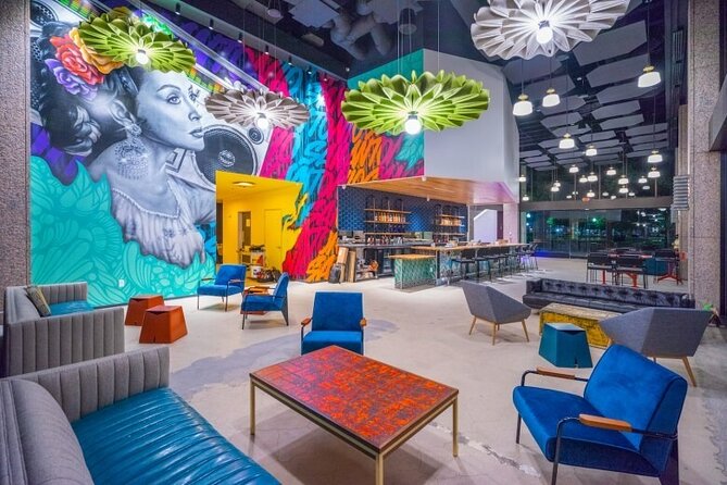 Hopscotch San Antonio Immersive Art Experience - Live Music and the Patio Break With Food Trucks and a Full Bar