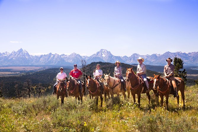 Horseback Riding with Grand Teton Views in Jackson Hole - Heart Six Ranch near Moran, 35 miles from Jackson Hole: the ride’s starting line